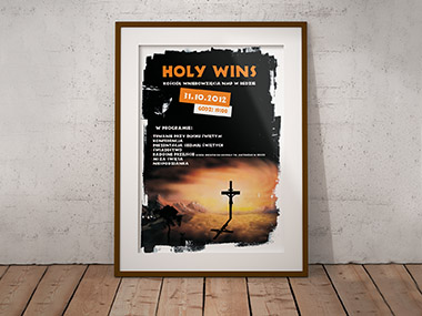 Plakat Holy Wins